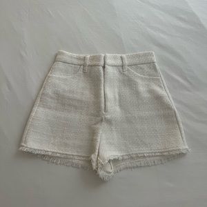 Zara Tweed Shorts